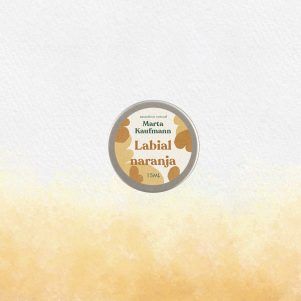 Labial de naranja