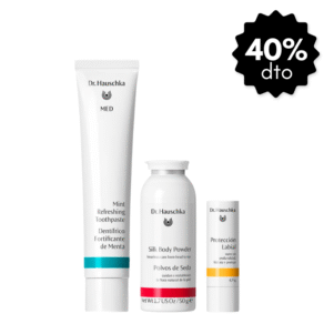 Pack Dentífrico Fortificante de Menta + Polvos de Seda + Protección Labial